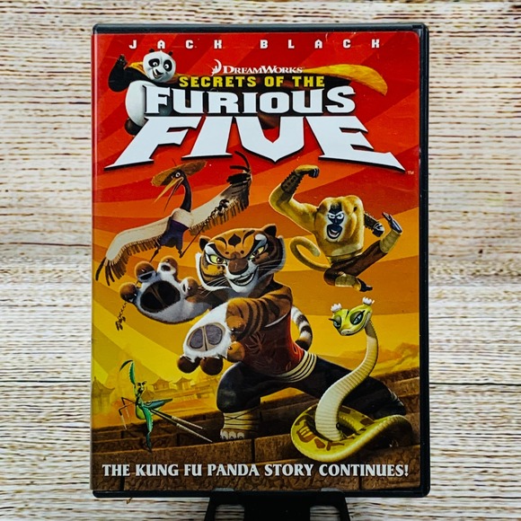Kung Fu‎ Panda: Secrets of the Furious Five - Dreamworks [2008 DVD] Movie - Picture 1 of 5